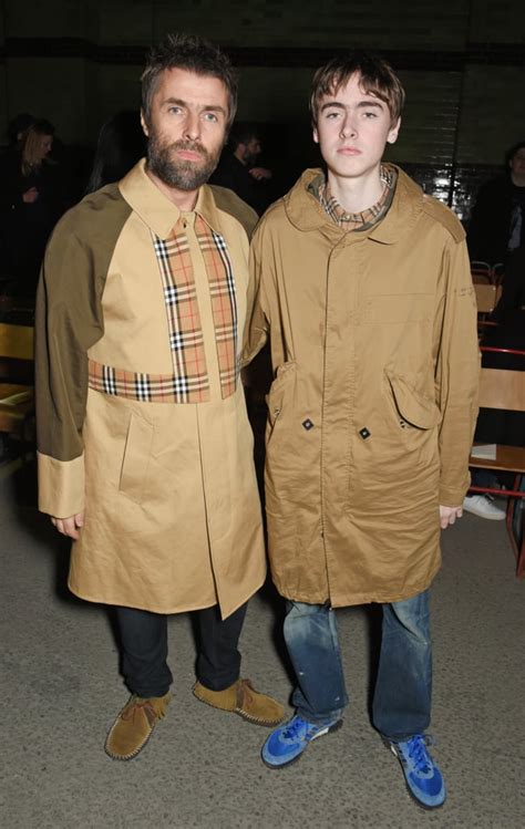 liam gallagher Burberry